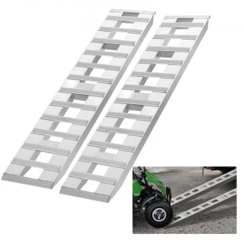 VEVOR 183 cm aliuminio rampos, 2721 kg, 2 vnt.