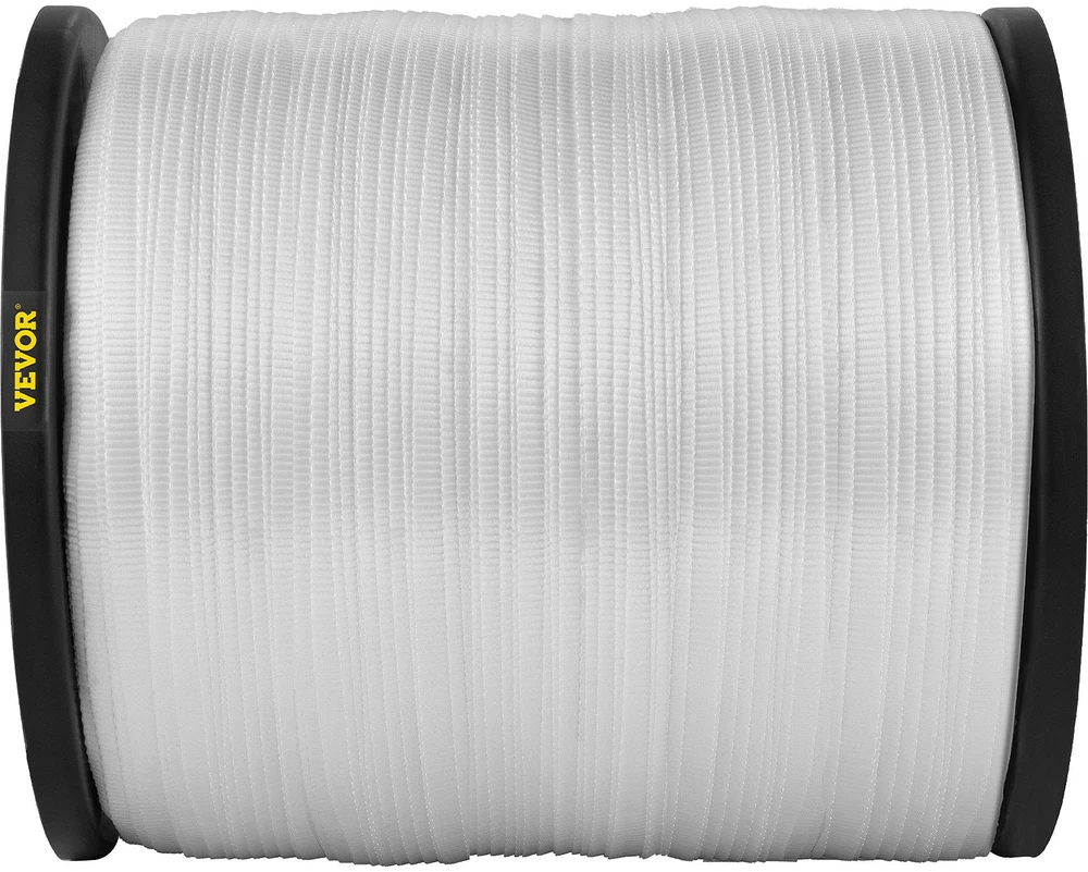 VEVOR 567 kg poliesterinė traukimo juosta, 961 m x 12,7 mm