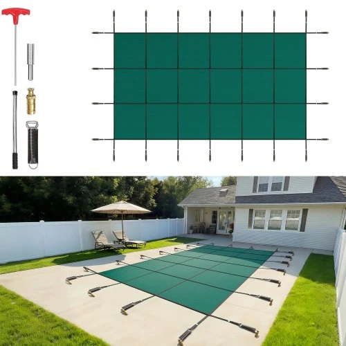 VEVOR Baseino dangtis 16x30 pėdų stačiakampiams baseinams
