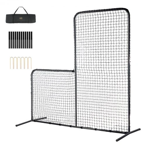 VEVOR apsauginis tinklas beisbolo metikams 213x213 cm