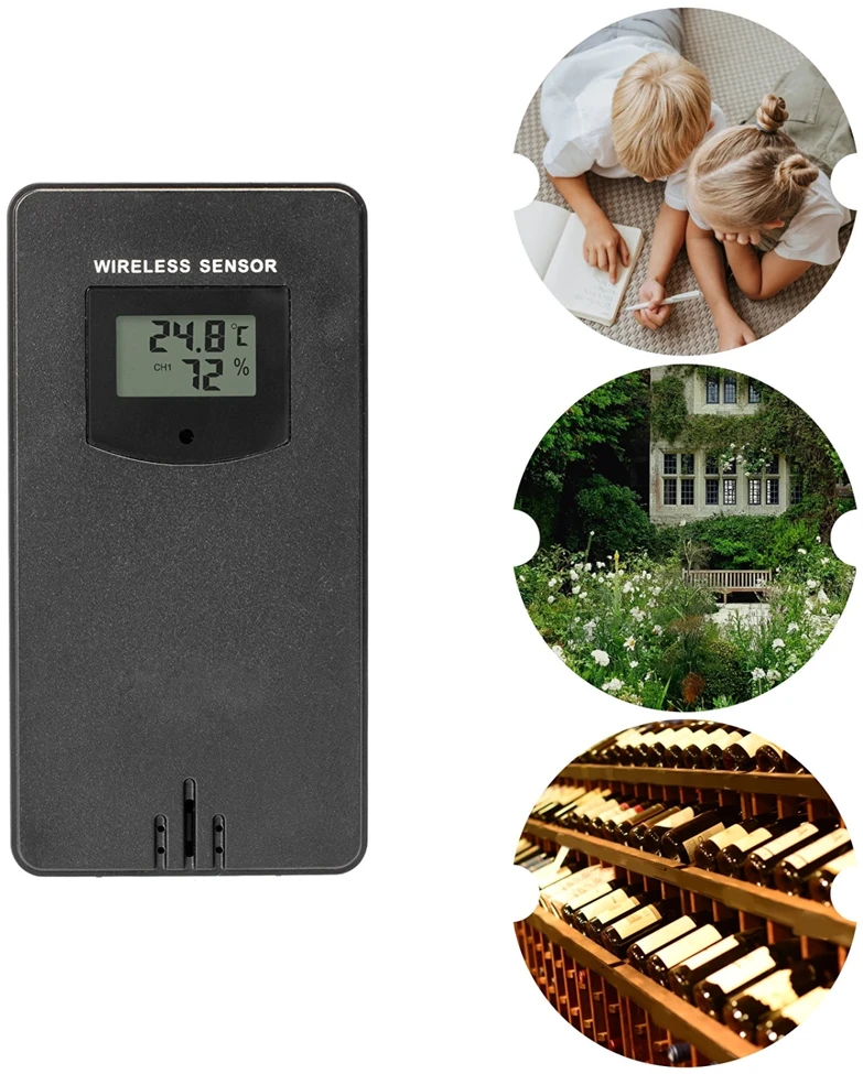 2MEASURE Meteorologinė stotelė RCC, DCF –belaidė