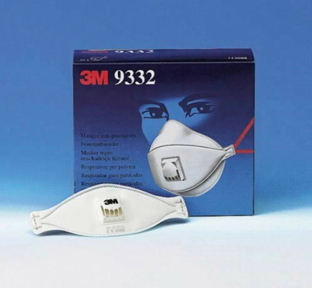 3M Respiratorius 9332 T9332, FFP3, 0.015kg, 1 vnt.