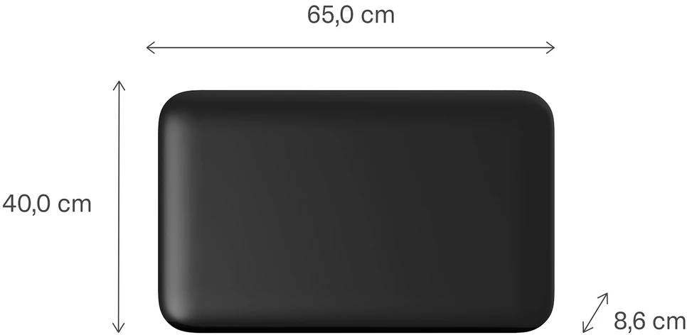 Šildytuvas Mill PA700WIFI4 | 700 W | 9–12 m² patalpoms | Juodas | IPX4