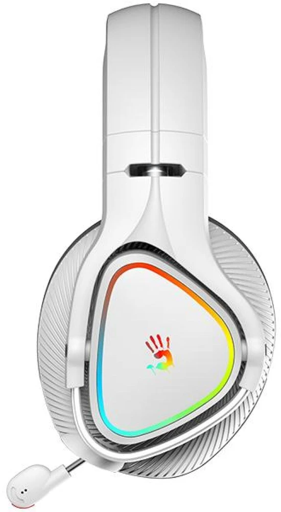 Ausinės A4Tech Bloody MR710 BT5.3+2.4G+Laidinės pilka