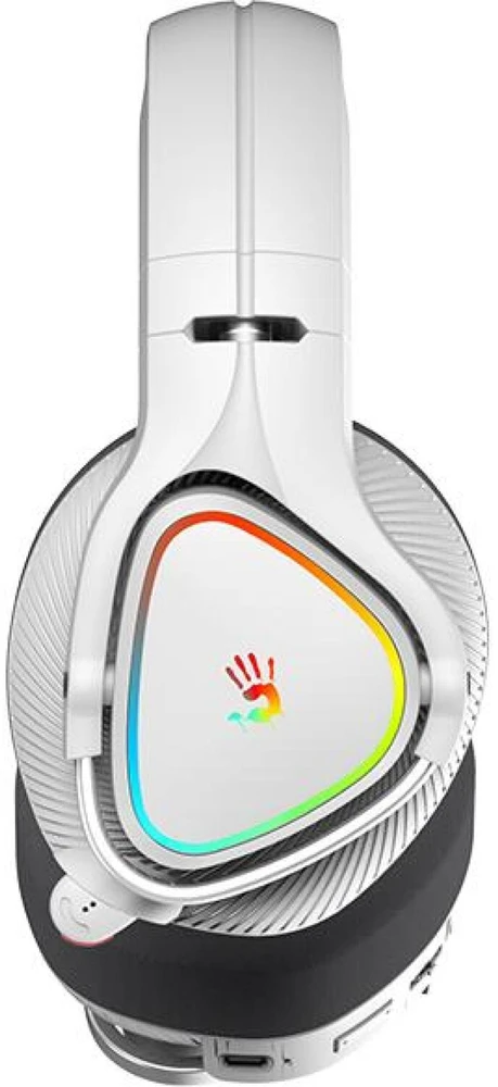 Ausinės A4Tech Bloody MR710 BT5.3+2.4G+Laidinės pilka