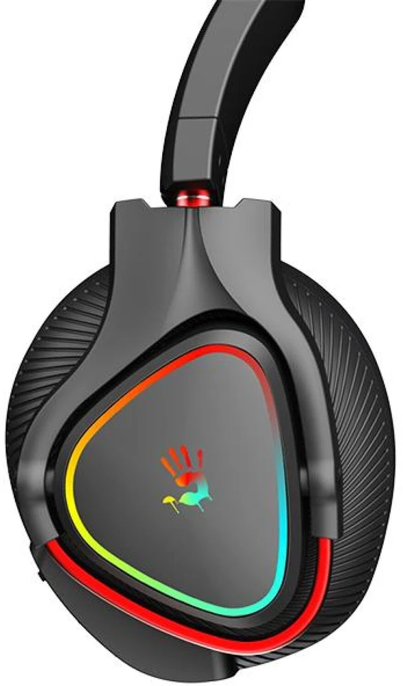 Ausinės A4Tech Bloody MR710 BT5.3+2.4G+Laidinis juodas