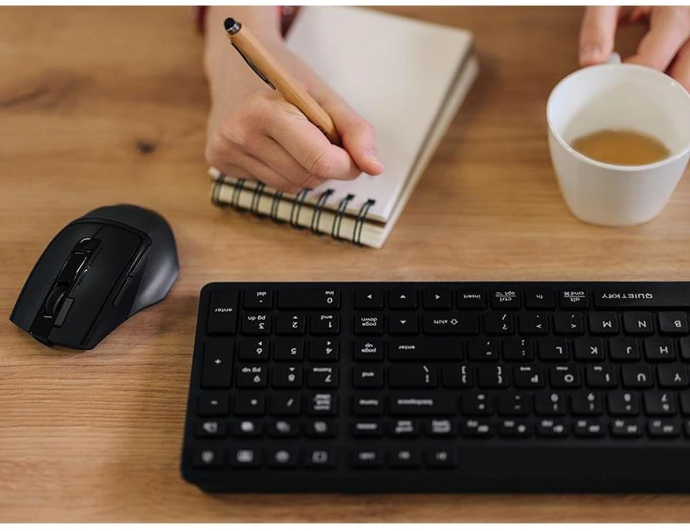 A4Tech Fstyler klaviatūra FBK27CAS, nespaudžianti, 96 % naudojama.