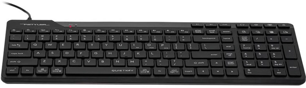A4Tech Fstyler klaviatūra FBK27CAS, nespaudžianti, 96 % naudojama.
