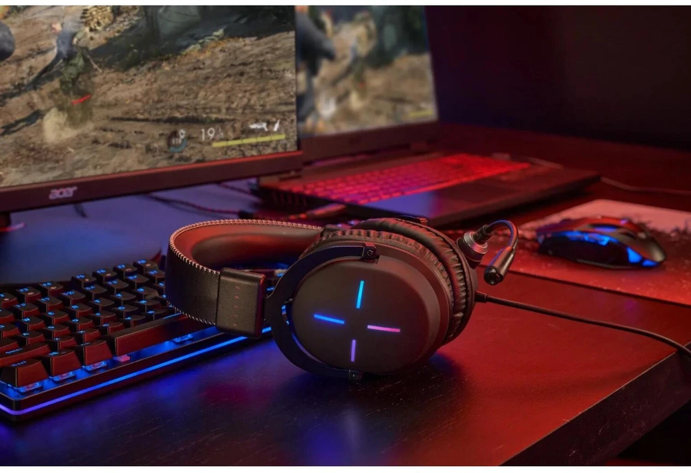 Acer | Nitro Ausinės Žaidimams II NHW200 | Su mikrofonu | 3.5 mm | Juodas
