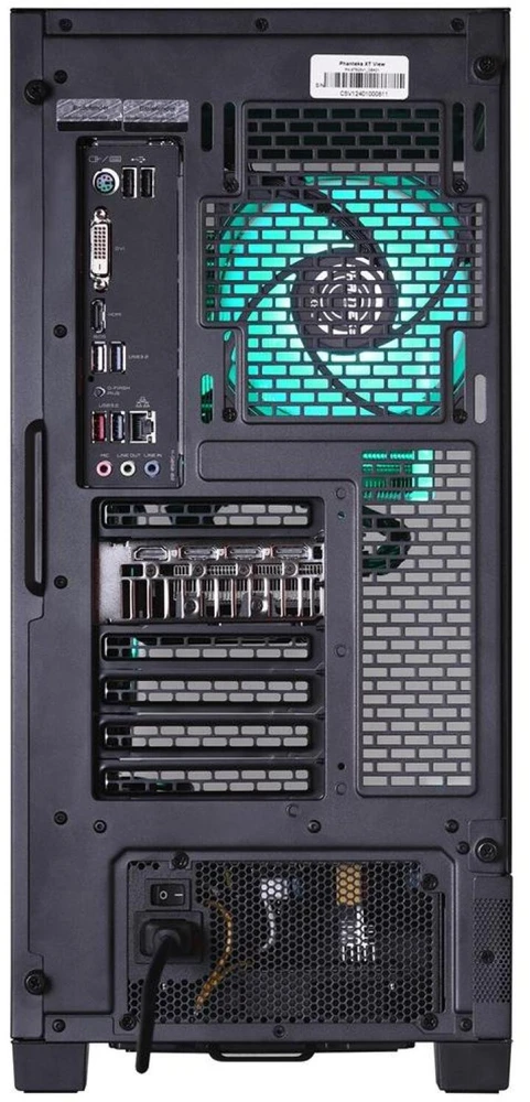 Ausinės Actina 5901443417040 PC AMD Ryzen™ 5 7600X3D 32 GB DDR5-SDRAM 1 TB SSD AMD Radeon RX 9070 Midi Tower Juodas