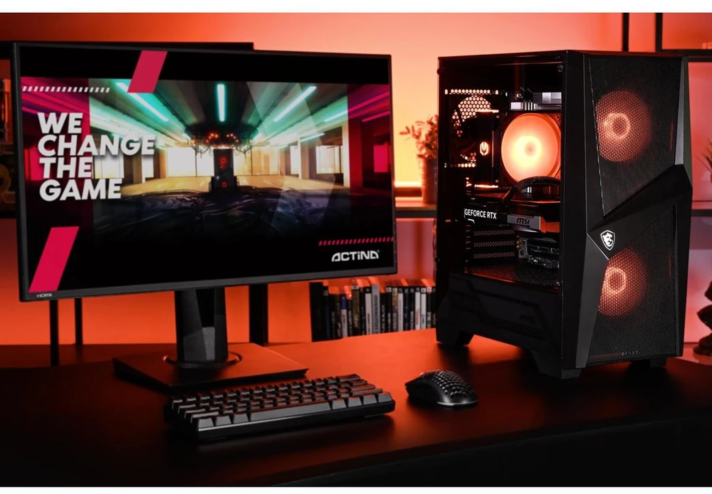 Actina 5901443421566 PC AMD Ryzen™ 5 7500F 32 GB DDR5-SDRAM 1 TB SSD NVIDIA GeForce RTX 5070 Midi Tower Juodas