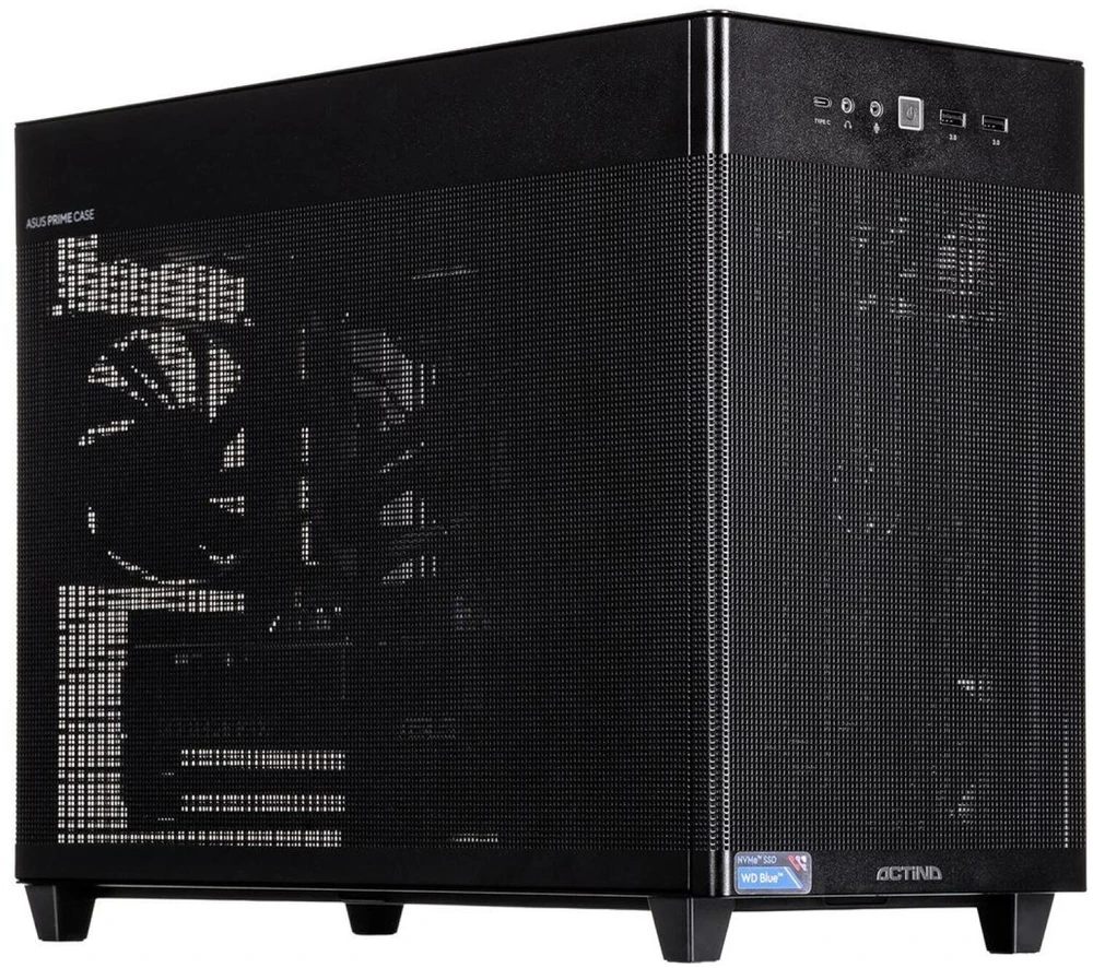 Actina 5901443430520 PC AMD Ryzen™ 7 7800X3D 32 GB DDR5-SDRAM 1 TB SSD NVIDIA GeForce RTX 5070 Mini Tower Juodas