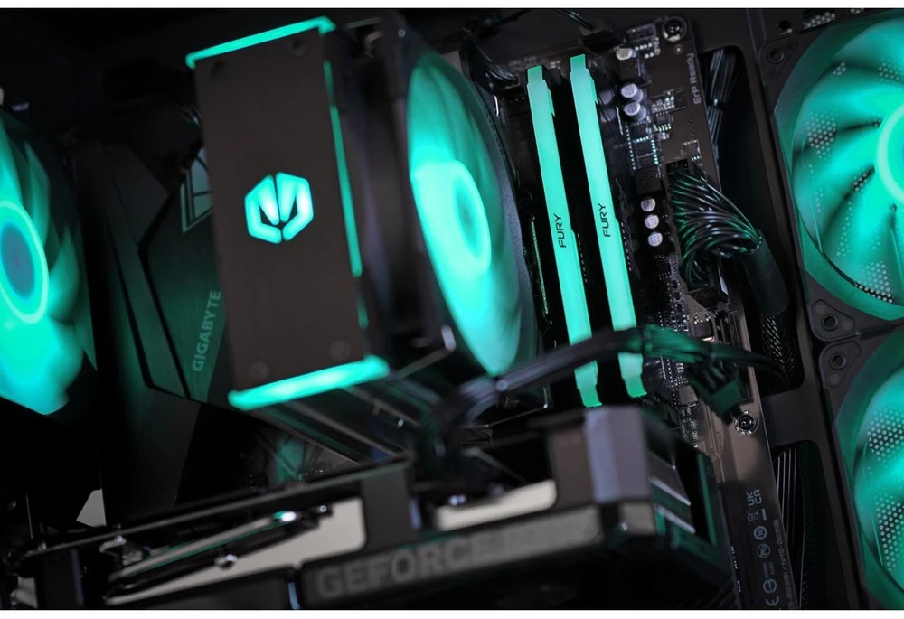 Ausinės Actina 5901443440185 PC AMD Ryzen™ 7 5800X 16 GB DDR4-SDRAM 1 TB SSD NVIDIA GeForce RTX 5070 Midi Tower Juodas