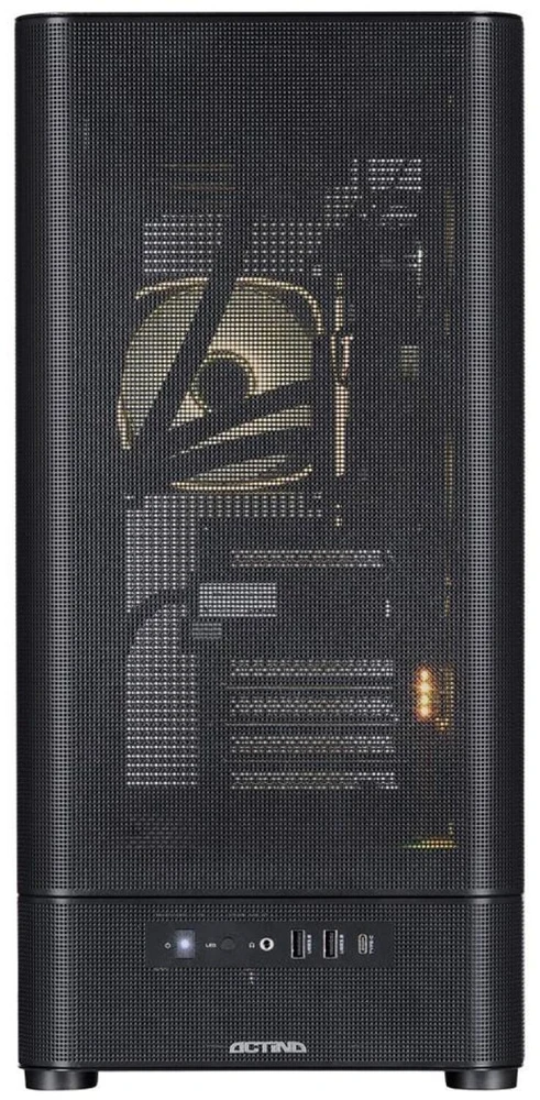 Ausinės Actina 5901443440246 PC AMD Ryzen™ 9 9900X3D 32 GB DDR5-SDRAM 1 TB SSD NVIDIA GeForce RTX 5070 Ti Windows 11 Home Midi Tower Juodas
