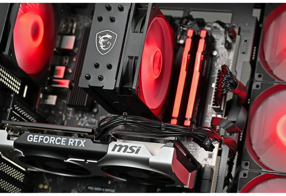 Ausinės Actina 5901443446187 PC AMD Ryzen™ 5 7500F 16 GB DDR5-SDRAM 1 TB SSD NVIDIA GeForce RTX 5060 Ti Windows 11 Home Midi Tower Juodas