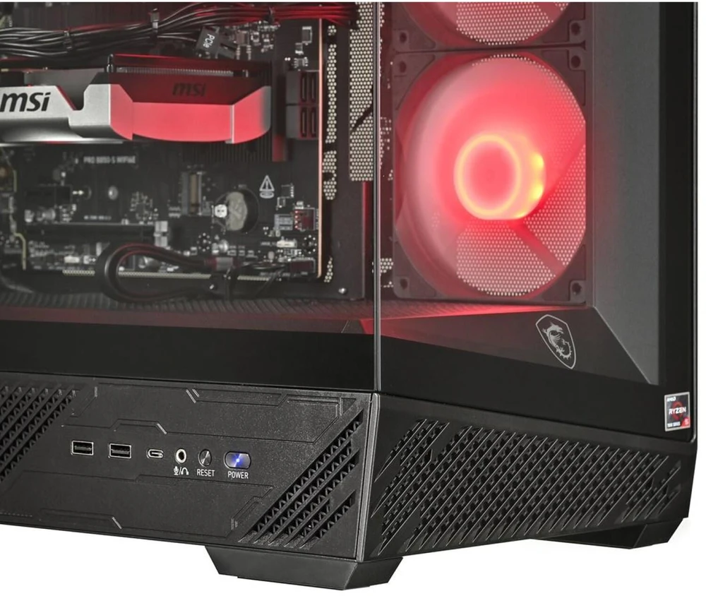 Ausinės Actina 5901443446187 PC AMD Ryzen™ 5 7500F 16 GB DDR5-SDRAM 1 TB SSD NVIDIA GeForce RTX 5060 Ti Windows 11 Home Midi Tower Juodas