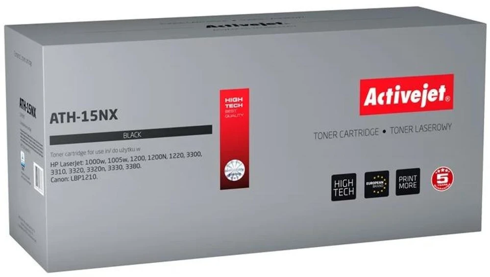 Tonerio Kasetė - Activejet ATH-15N Supreme, Juoda