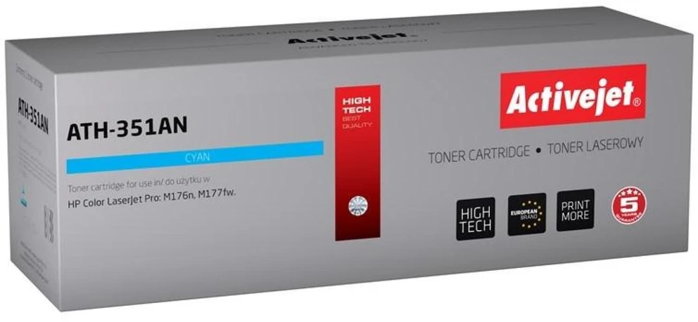 Tonerio Kasetė - Activejet ATH-351AN Mėlyna, 1100 Puslapių.