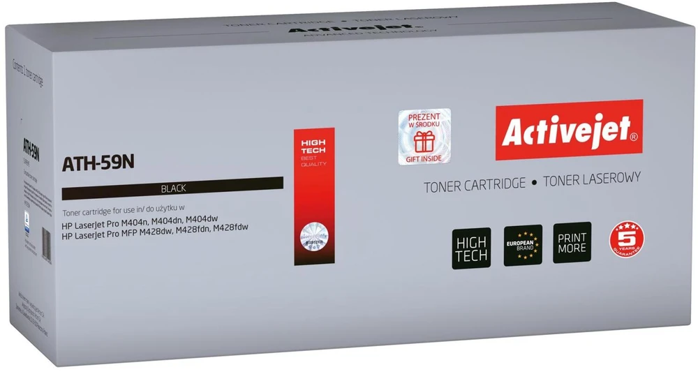 ActiveJet ATH-59N skirtas HP 59A CF259A, juodas