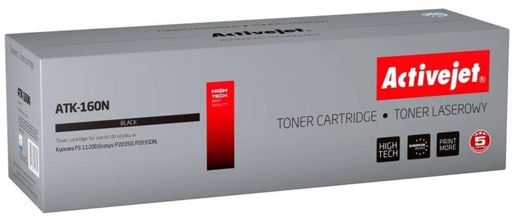 Tonerio Kasetė - Activejet ATK-160N, Juoda