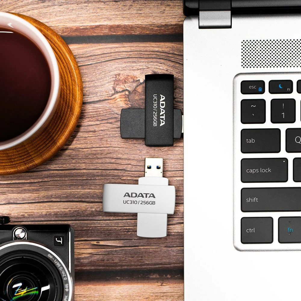 USB laikmena ADATA UC310, 256 GB, Baltos spalvos