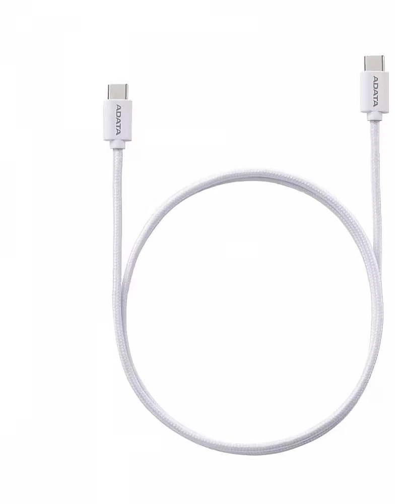ADATA Kabelis usb-c do usb-c 2.0/100w 100cm balta