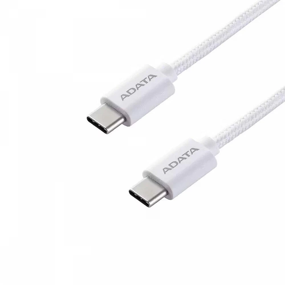 ADATA Kabelis usb-c do usb-c 2.0/100w 100cm balta