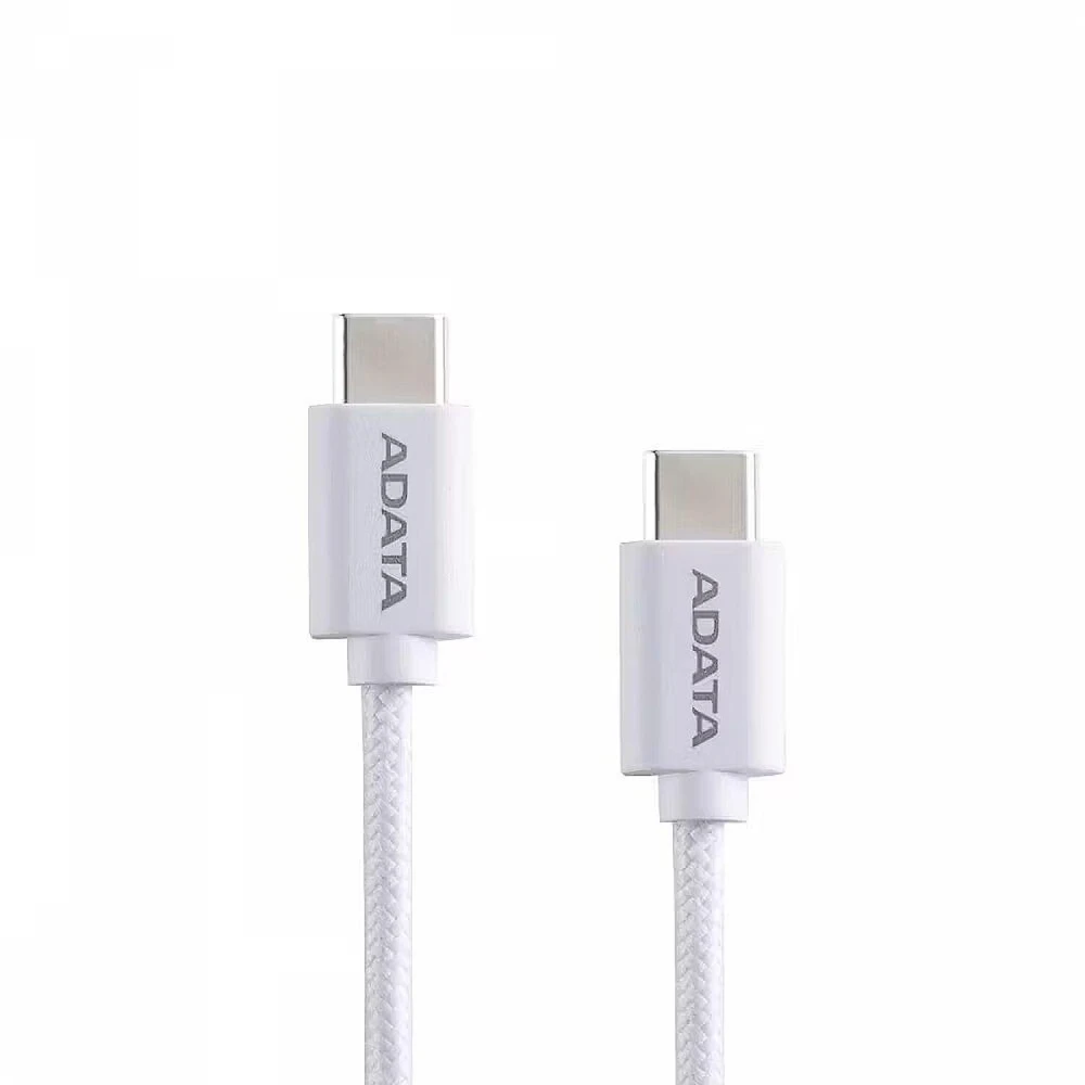 ADATA Kabelis usb-c do usb-c 2.0/100w 100cm balta
