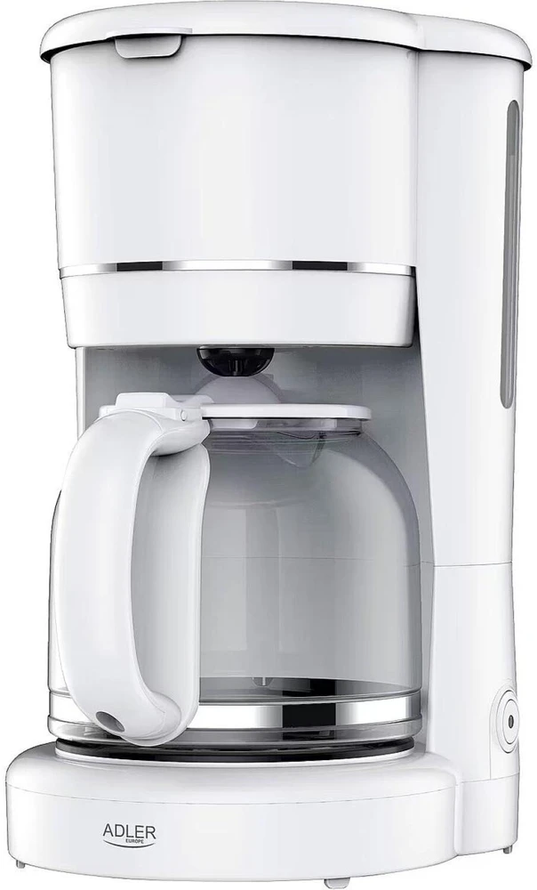 Kavamalė Adler AD 4383w Lašėjimo for ground kavos 1.5 L baltas