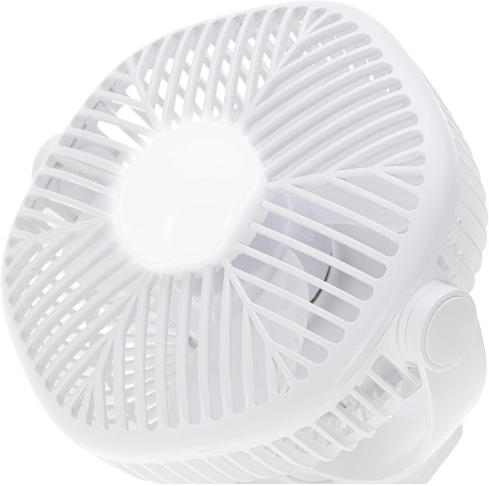 Adler AD 7335 Baterijos ventiliatorius 5/12,7 cm su spaustuku - USB / LED