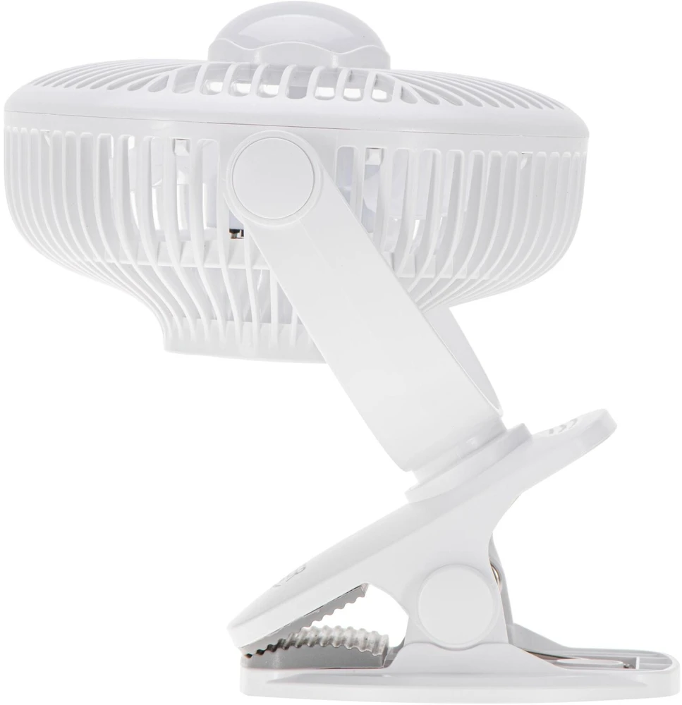 Adler AD 7335 Baterijos ventiliatorius 5/12,7 cm su spaustuku - USB / LED