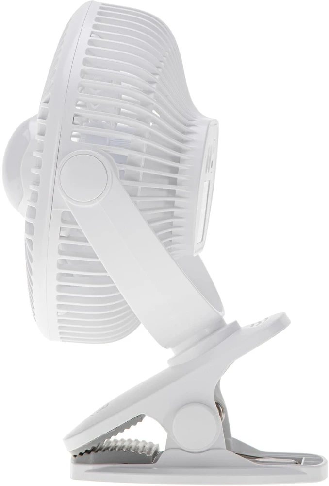 Adler AD 7335 Baterijos ventiliatorius 5/12,7 cm su spaustuku - USB / LED
