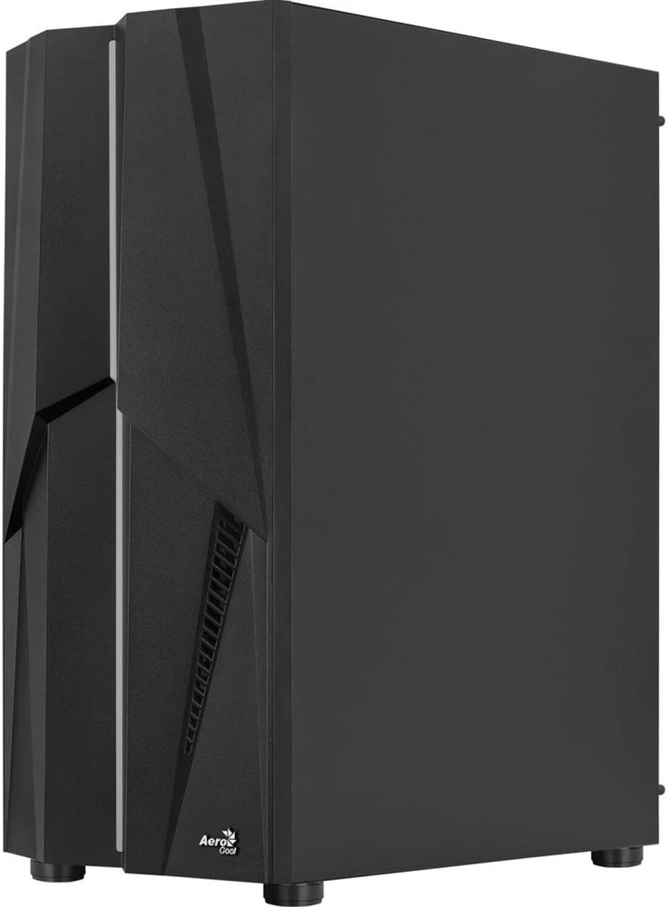 Kompiuterio Korpusas - Aerocool Mecha Midi Tower ATX, Micro ATX, Mini-ITX, Juodas