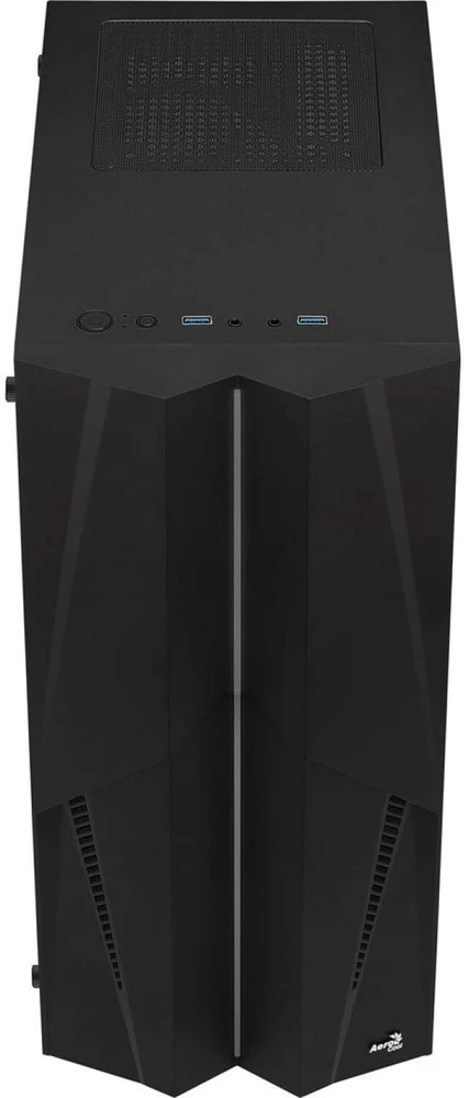 Kompiuterio Korpusas - Aerocool Mecha Midi Tower ATX, Micro ATX, Mini-ITX, Juodas