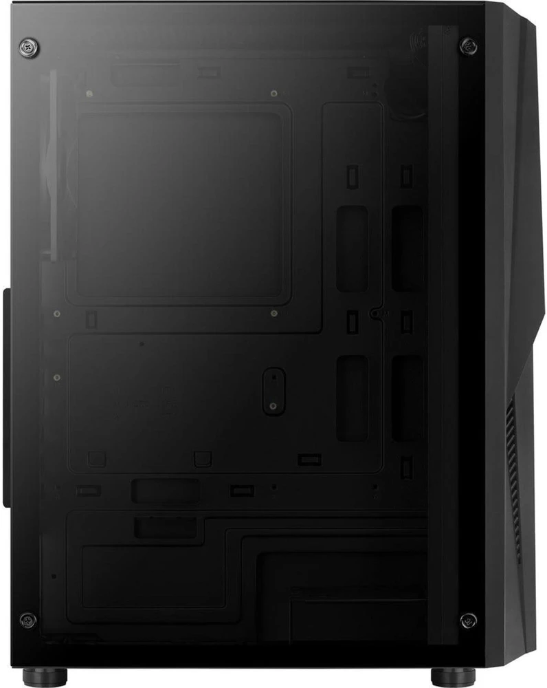 Kompiuterio Korpusas - Aerocool Mecha Midi Tower ATX, Micro ATX, Mini-ITX, Juodas