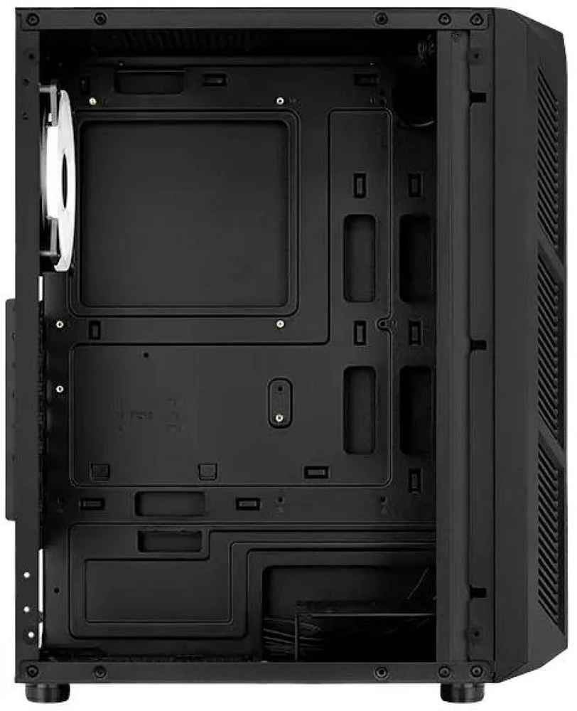 AEROCOOL PGS PRIME-G-BK-v2 ARGB Juodas Mid Tower PC dėklas