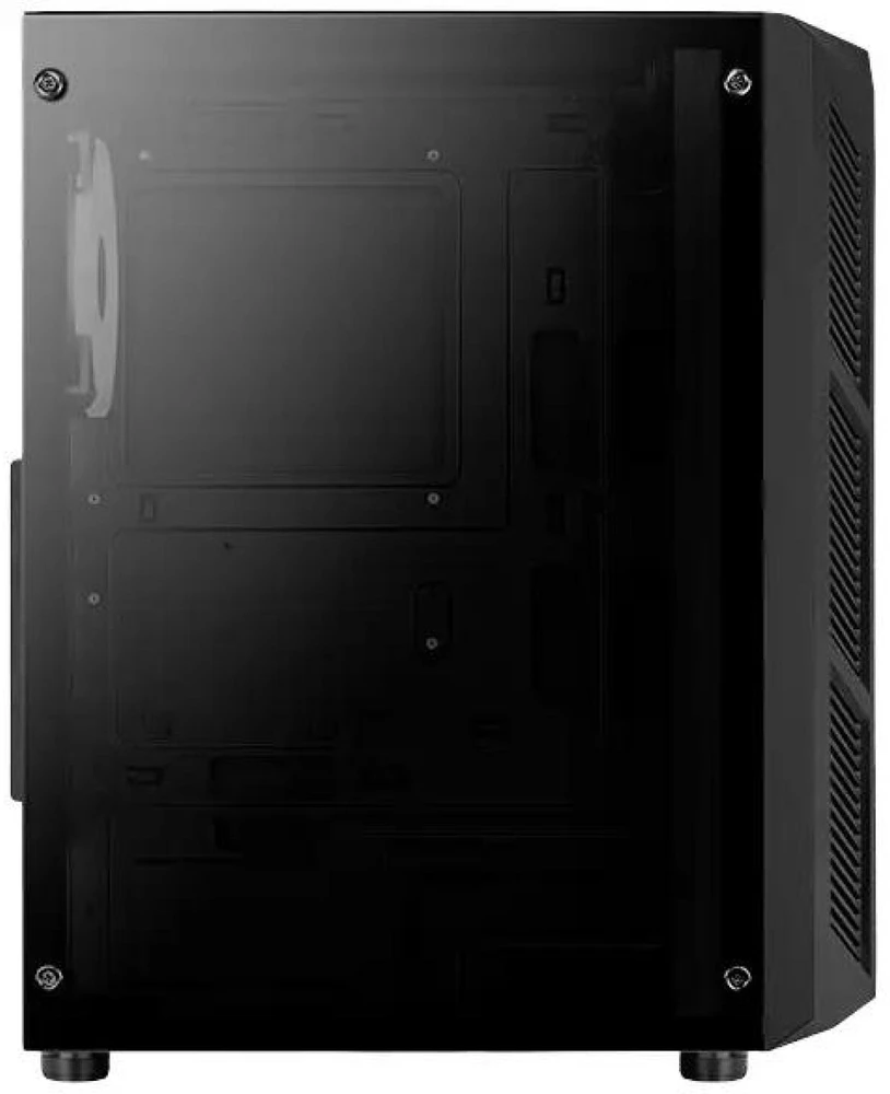 AEROCOOL PGS PRIME-G-BK-v2 ARGB Juodas Mid Tower PC dėklas