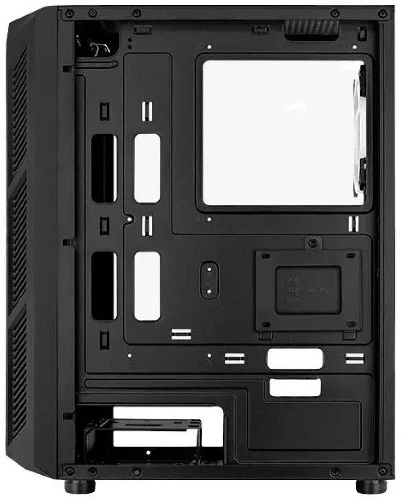 AEROCOOL PGS PRIME-G-BK-v2 ARGB Juodas Mid Tower PC dėklas