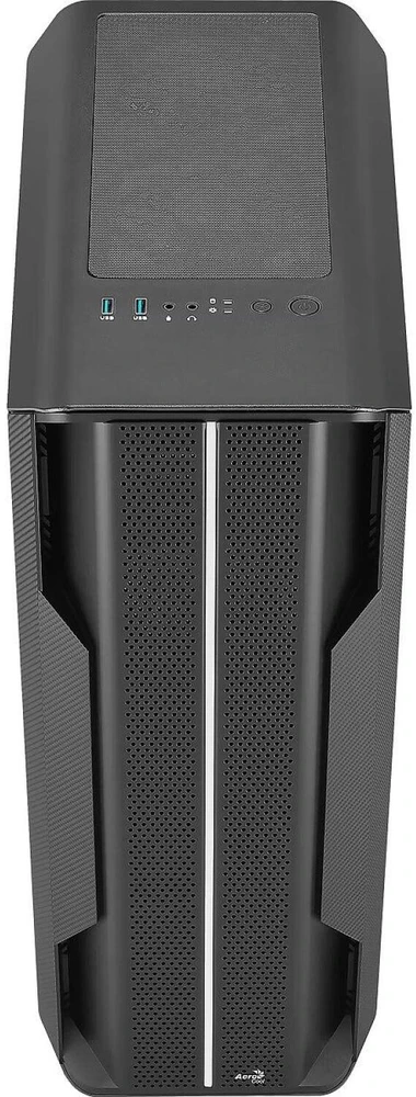 Aerocool Splinter Duo Midi–Tower – juoda