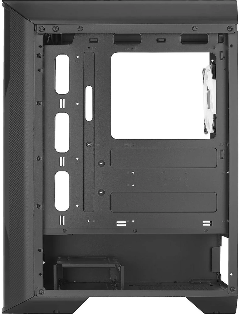 Aerocool Splinter Duo Midi–Tower – juoda