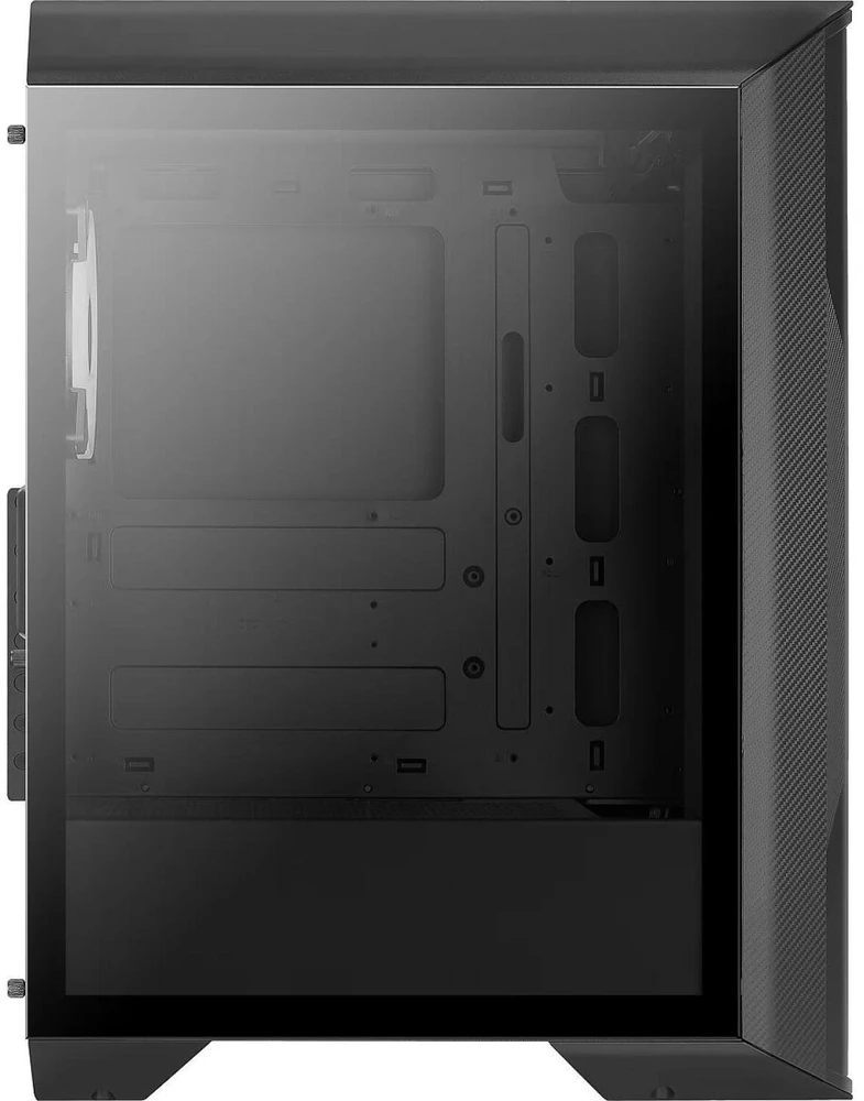 Aerocool Splinter Duo Midi–Tower – juoda