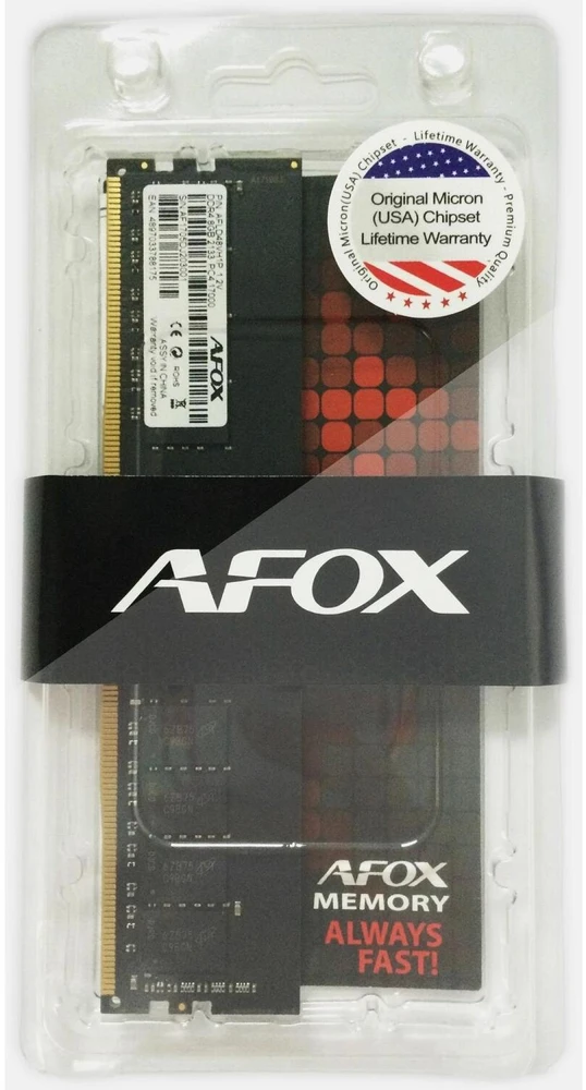 RAM AFOX DDR4 8G 2133 UDIMM atminties modulis 8 GB 1 x 8 GB 2133 MHz