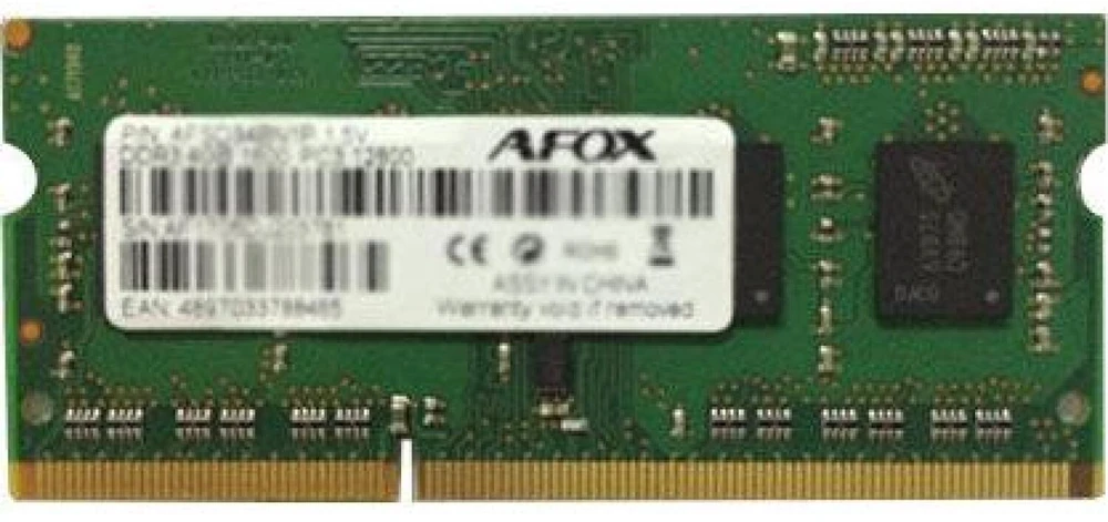 RAM AFOX SO-DIMM DDR3 8GB atminties modulis 1333 MHz LV 1,35V