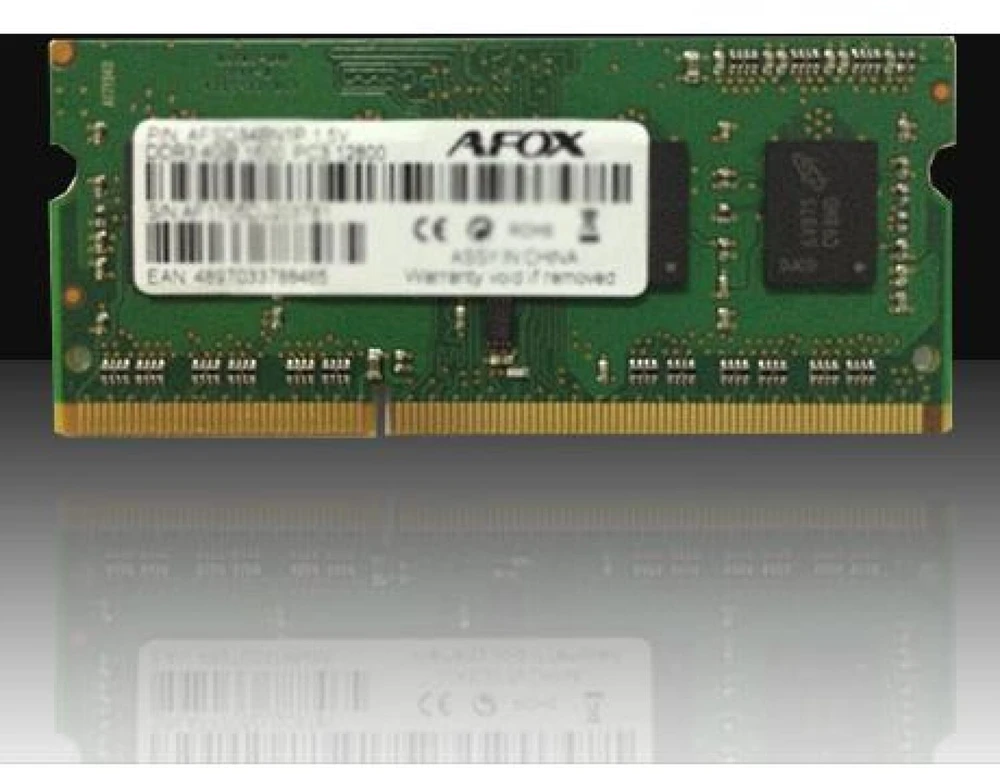RAM AFOX SO-DIMM DDR3 8GB atminties modulis 1333 MHz LV 1,35V