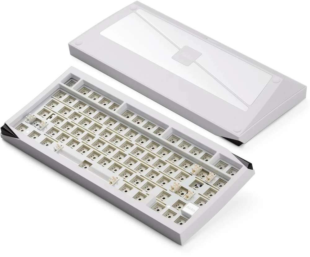 Klaviatūra Akko Mineral 01 VIA Barebone Balta