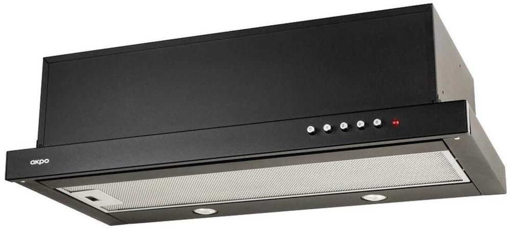 Gartraukis Akpo WK-7 Light 60 Juodas LED gaubtas
