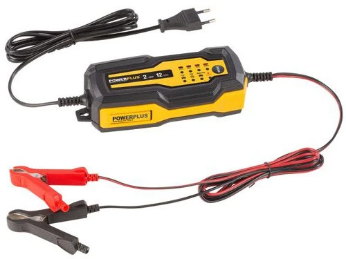 POWERPLUS POWX4201 - Automatic Baterija Charger 35W / 2A / 60Ah