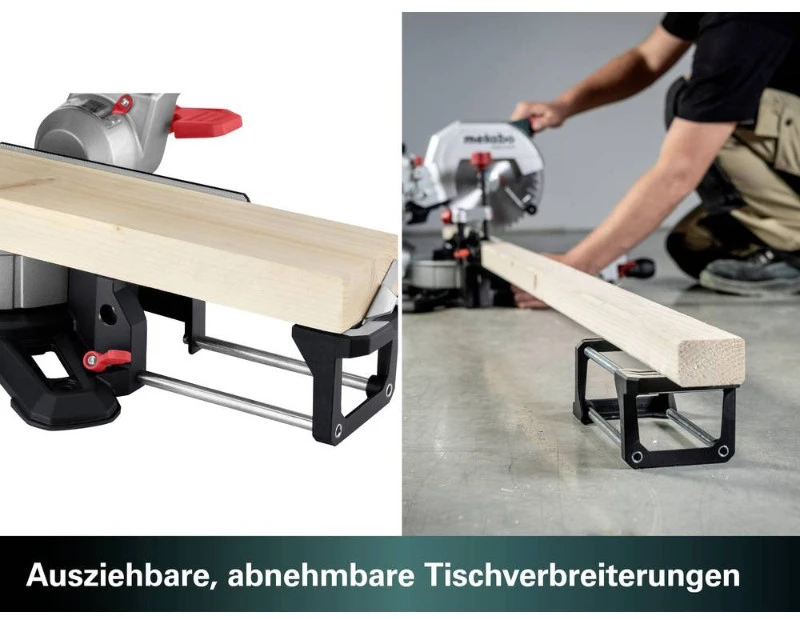 METABO Skersinio pjovimo staklės KGS 18 LTX BL 216 2x8,0Ah LiHD