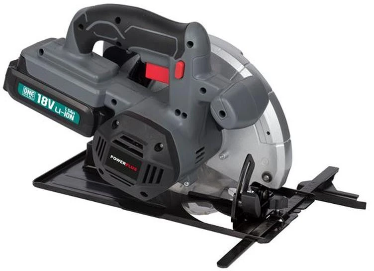 POWERPLUS Power Plus diskinis pjūklas 18 V 165 mm ličio jonų (be akumuliatoriaus ir įkroviklio) Poweb2520