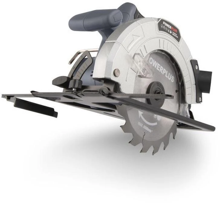 POWERPLUS Power Plus diskinis pjūklas 18 V 165 mm ličio jonų (be akumuliatoriaus ir įkroviklio) Poweb2520